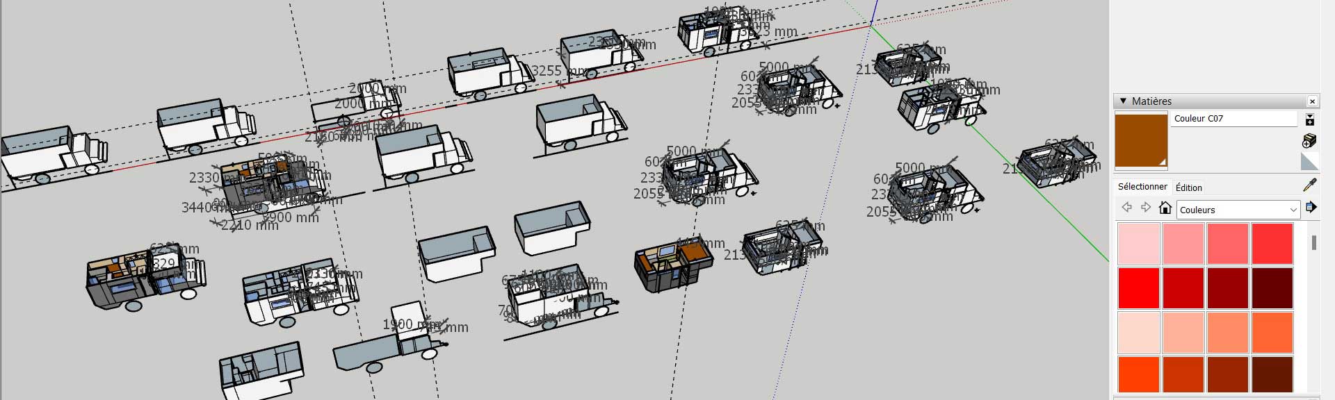 van-amenage-sketchup